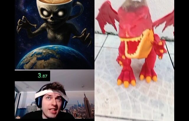COLLAB COM O DRAGÃO DE FOGO 🔥🔥🔥 #memes #duet #nft #funny #midjourney #brainrot #chara