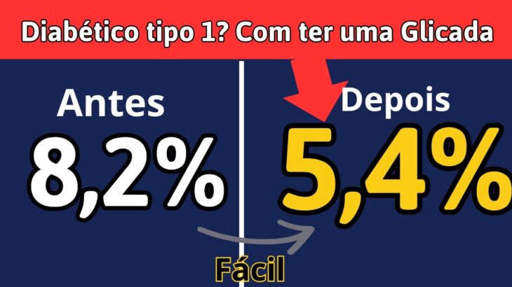 Diabético tipo 1 – Como ter uma glicada menor que 5,7%?