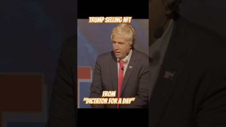 Donald Trump selling Trump Card NFTs