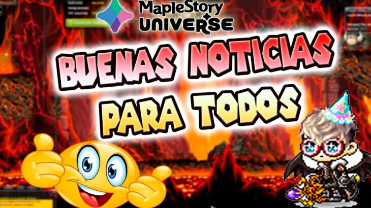 🥰EXCELENTES NOTICAS DE LA ACTUALIZACION | MAPLESTORY UNIVERSE NFT 2025
