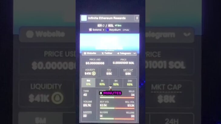 FREE CALLS GROUP IN BIO! 🤫 #solana #cryptoworld #altcoin #wealth #nft