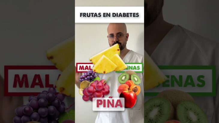 ¡FRUTAS EN DIABETES! #salud  #shorts