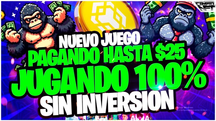 💥 GANA 25 USDT GRATIS 💥 INCREIBLE JUEGO NFT FREE TO PLAY| Como Ganar DINERO Gratis con Rumble Arcade