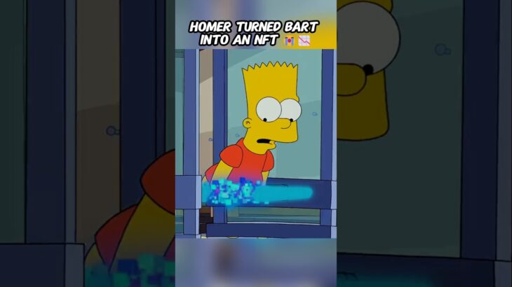 Homer Turned Bart Into an NFT 😭📉