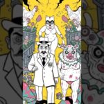 M.a.c ( mafia and clown) shit goes down #nft #comics #art #illustration