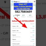 Magic NFT Refferal Code। Magic NFT withdrawal successful। Magic NFT Refferal Bonus। Magic NFT
