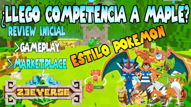 🚀NUEVO JUEGO FREE ESTILO POKEMON | ZEEVERSE NFT 2025