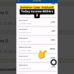New Earning 💸 Website 🤑 Withdrawal Proof💰#withdrawal #treasure #nft #fun