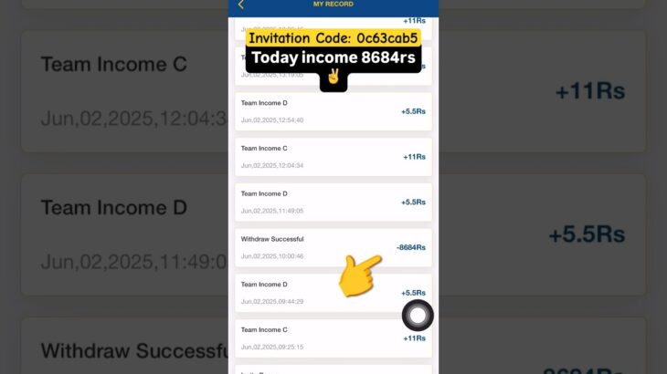 New Earning 💸 Website 🤑 Withdrawal Proof💰#withdrawal #treasure #nft #fun