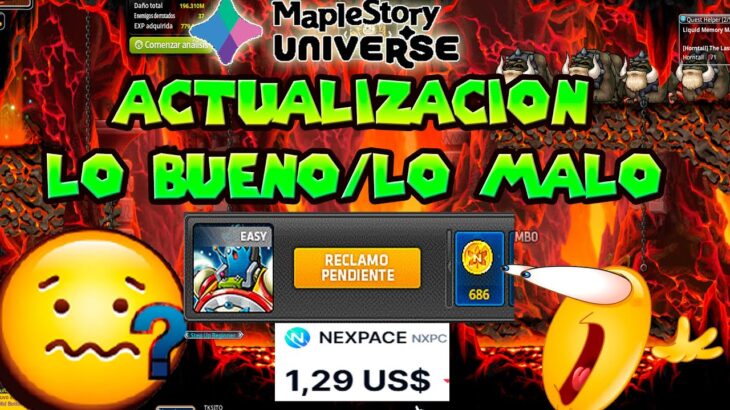 🤯PRO Y CONTRAS DE LA ACTUALIZACION ¿QUE PASO? 🤔 MAPLESTORY NFT 2025