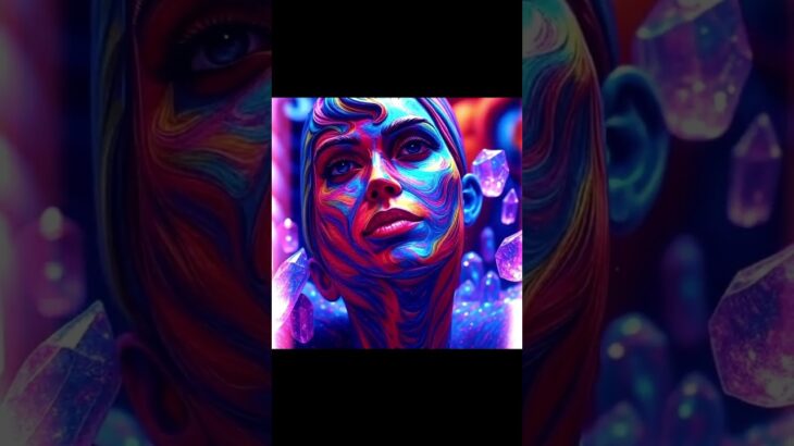 Rainbow woman and her cat #viral #rain #aisongs #edit #shorts #reels #nft #nftart #ai #aiart #air