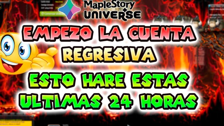 🤓SE CABA EL EVENTO 😥¿QUE HAGO AHORA? | MAPLESTORY UNIVERSE NFT 2025