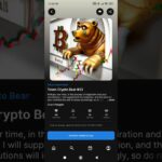 Token Crypto Bear #33. NFT Collection . #nft #opensea #bitcoin #bear #art #ethereum #nftart #shorts