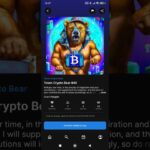 Token Crypto Bear #40. NFT Collection . #nft #opensea #bitcoin #bear #art #ethereum #nftart #shorts