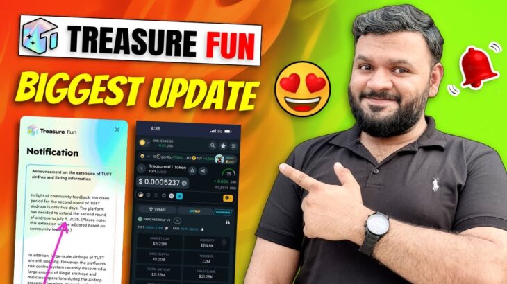 Treasure NFT Fun New Update Today 🔥 Withdrawals Are Back? ✅ | Treasure NFT Withdrawal New Update