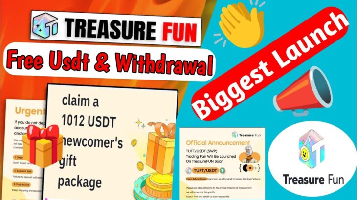 Treasure NFT New Update//Treasure Fun New Update Today! Treasure fun update