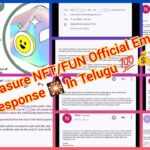 Treasure NFT/FUN TELUGU Future Updates &🕵️‍♀️Email Response Complete Details GOOD DAYS COMING SOON 🔜