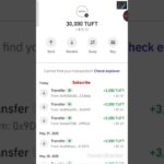Unlimited TUFT token collect 😅🥹💔 #treasure #nft #tresurefun tresurefun airdrop token