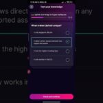 Uphold Sweat wallet Quiz Answers #sweatwallet #quiz #quizanswers #crypto #sweatcoin #nft
