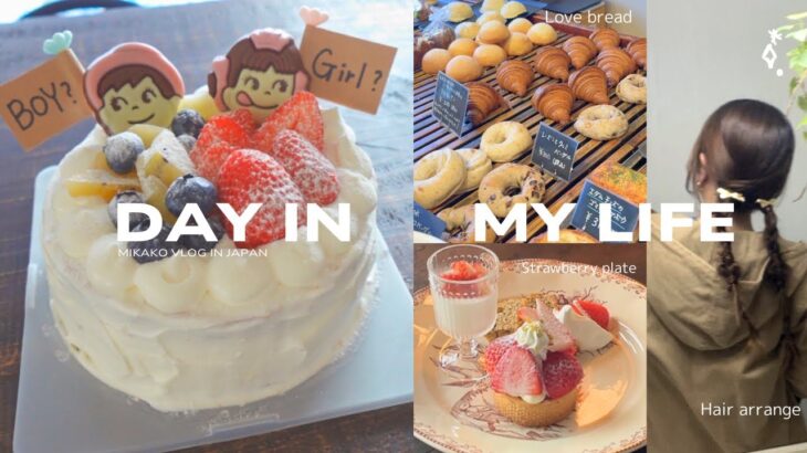 VLOG I 8ヶ月妊婦妊娠糖尿病？義実家にジェンダーリビールを作った記録🎂