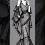 fashion illustration.. #beats #shorts #art #fashion #short #nft #support #success #halloween #remix