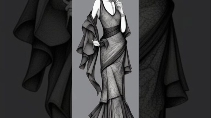 fashion illustration.. #beats #shorts #art #fashion #short #nft #support #success #halloween #remix