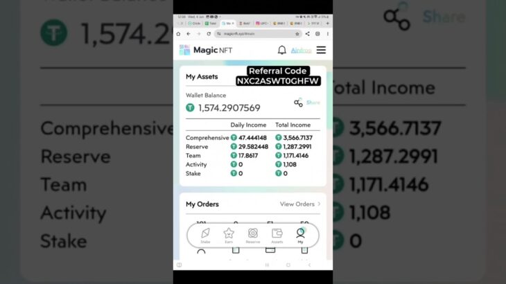 #magicnft #nft #magic #treasurefun #treasurenft #treasure #earning #deposit #withdrawalmagicnft