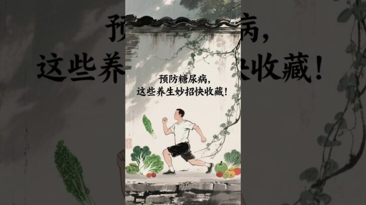 《预防糖尿病，这些养生妙招快收藏！》  #shorts #健康 #養生 #健康 #美容