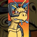 too much tv intake turtle #nft #artist #memes