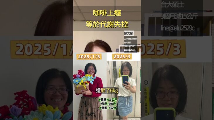 一天喝過多咖啡，反而容易糖類代謝混亂。#健康 #糖尿病 #三高 #代謝 #新陳代謝 #健康 #物理治療 #減重 #減肥 #客製化瘦身 #瘦身