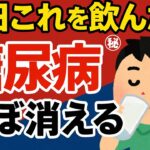 医師も注目！毎日コレを飲んだら糖尿病がほぼ消える?!奇跡の飲み物【ゆっくり解説】