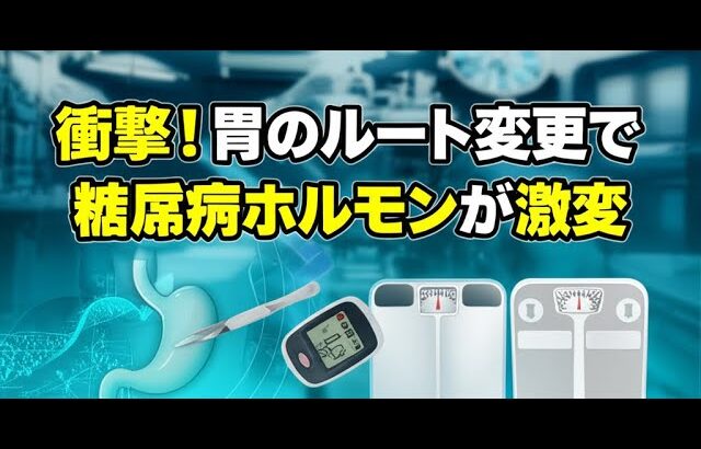 【最新研究】手術1つで糖尿病とおさらば！？人生を変える2つの肥満治療、あなたに合うのはどっち？