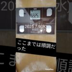 【糖尿病対策】2025.7月体重測定