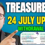 24 July 2025//Treasure NFT//treasure fun New update//Withdrawal update//TUFT Listing..