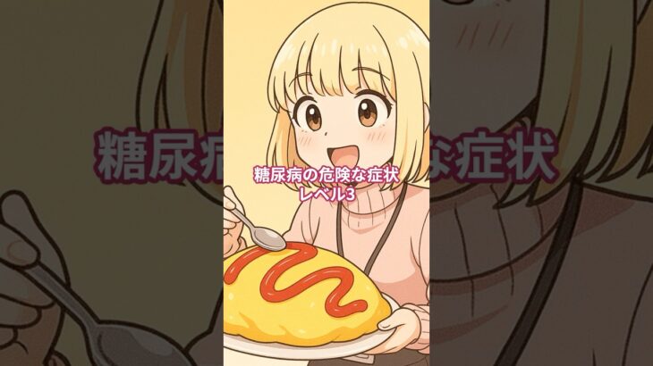 糖尿病患者の“ヤバい症状”レベル3！軽度→重度で一気にチェック！ #shorts #雑学 #糖尿病 #健康診断 #症状チェック #血糖値 #生活習慣病 #健康管理 #早期発見 #医療豆知識