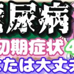 【論文】最新研究！「糖尿病の危険な初期症状4選」について解説【本解説】【ゆっくり解説】