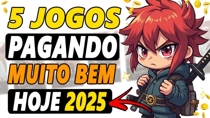 5 JOGOS NFT PAGANDO HOJE! Veja COMO GANHAR DINHEIRO em 2025 (CELULAR e PC)