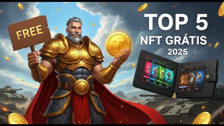5 Jogos NFT Grátis Para Ganhar Dinheiro em 2025 Sem Investir!
