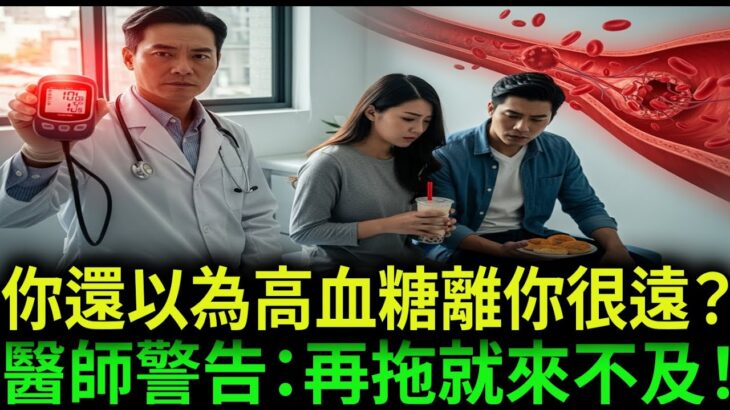 你以為高血糖只是糖尿病？其實你的身體已經在「悄悄發出這個警訊」！50歲後必看：每天一杯手搖飲，飯後昏昏欲睡，竟然是……