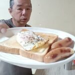 60歳独身年金生活【統合失調症】朝食、質素めし【糖尿病が怖いです】雑談【ジムに行く？】