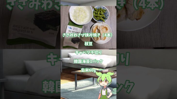 【ずんだもん】糖尿病でも健康になりたい！7月30日報告 #ダイエット#ダイエット記録 #糖尿病