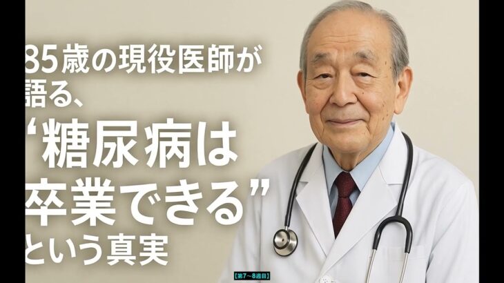 「85歳の現役医師が語る、“糖尿病は卒業できる”という真実」