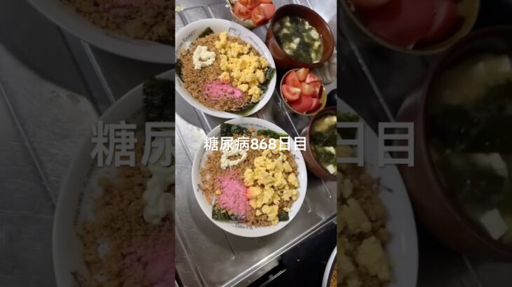 入院中痴呆の婆さんにご飯食べる？って何回も聞いて玩具にしてたの見てたよ👁️👁️糖尿病868日目食事記録  #糖尿病  #糖尿病の品格  #糖質制限 #4毒抜き #血糖値 #hba1c #心筋梗塞
