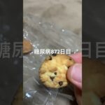美味しくないはずのクッキー🍪なのに食べちゃう糖尿病872日目
