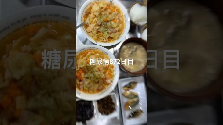 初めてこんな異常な組み合わせ食べた糖尿病872日目ミネストローネ×味噌汁