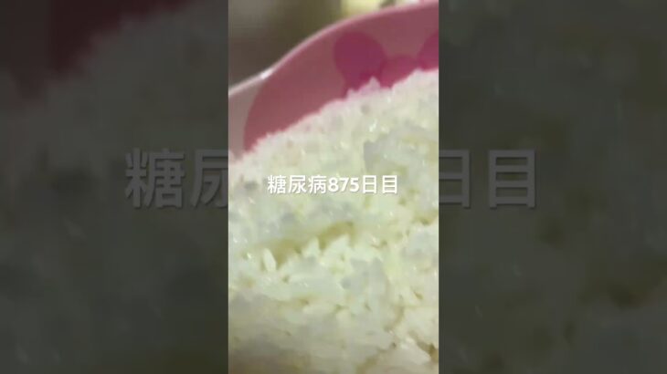 画面をブンブン振るとバズるらしい糖尿病875日目食事記録  #糖尿病の品格 #糖尿病 #心筋梗塞 #血糖値 #hba1c