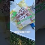ファンタグレープともっちりドーナツ食べた糖尿病882日目食事記録  #糖尿病の品格 #糖尿病 #心筋梗塞 #血糖値 #hba1c