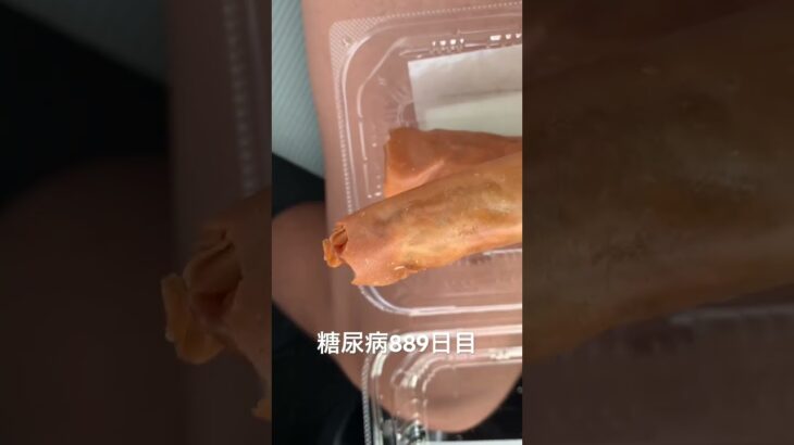 野生の中華春巻き食べた糖尿病889日目食事記録  #糖尿病の品格 #糖尿病 #心筋梗塞 #血糖値 #hba1c #春巻き #はるまき