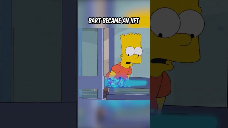 Bart became an NFT