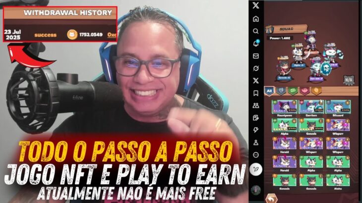 COMECEI HOJE! JOGO IDLE PLAY TO EARN E NFT PAGANDO EM CRIPTOMOEDA CATTOS E APTOS – CONFIRA AS NEWS